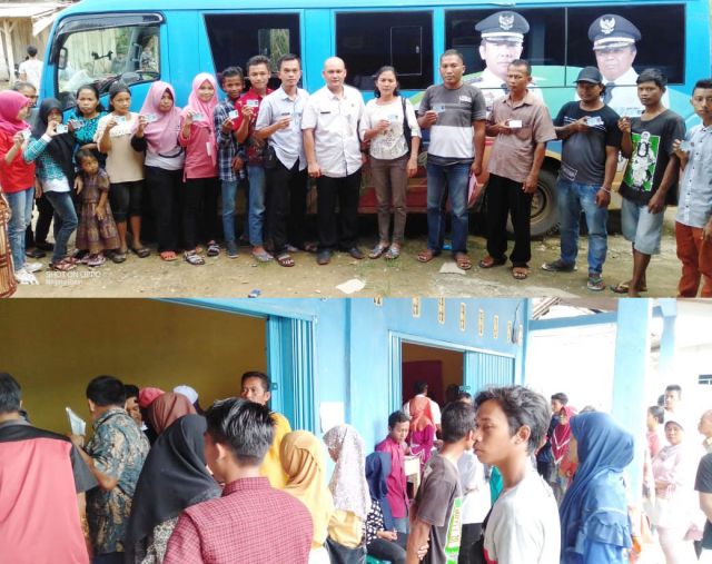 Pelayanan Keliling Dokumen Kependudukan Di Kampung Gisting Jaya Kecamatan Negara Batin Kabupaten Way Kanan