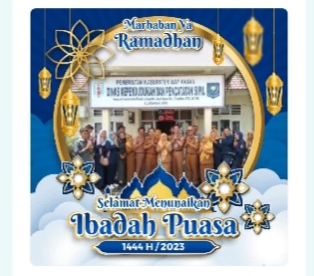 Dinas Dukcapil Waykanan Mengucapkan Selamat Menjalankan Ibadah Puasa Ramadhan 1444 H
