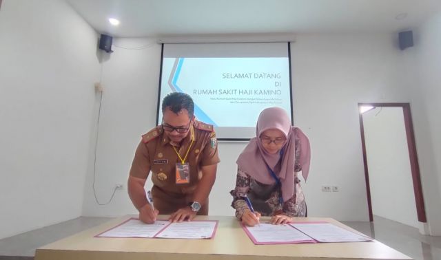 Kerja Sama Dinas Dukcapil Kabupaten Way Kanan dengan Rumah Sakit Haji Kamino Baradatu